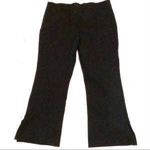 Prologue Cropped Boot Cut Career Pants Black M
